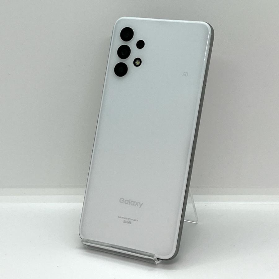 送料無料】SIMフリー au Galaxy A32 5G SCG08 [オーサムホワイト