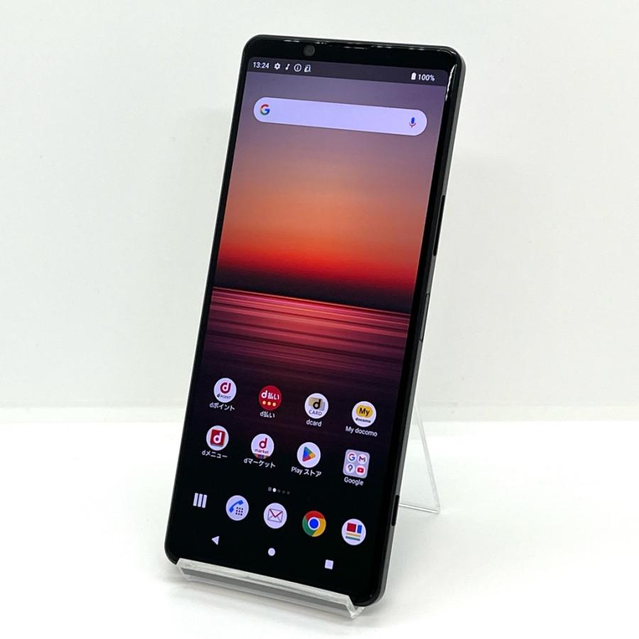 Xperia1 Ⅱ SO-51A 128GB ドコモ版 SIMフリー ブラック Xperia 1 II 【美品】Xperia SO-51A [ブラック] docomo SIMフリー