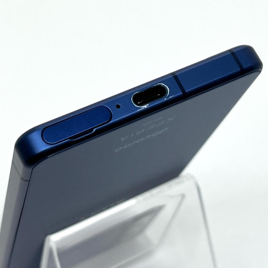 Xperia 5 IV 【液晶美品】Xperia SO-54C ブルー docomo SIMフリー