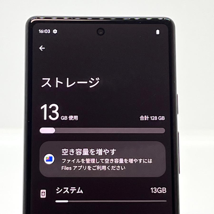 Google Pixel 【美品】Google 6a 128GB / 6GB [Charcoal] au SIM