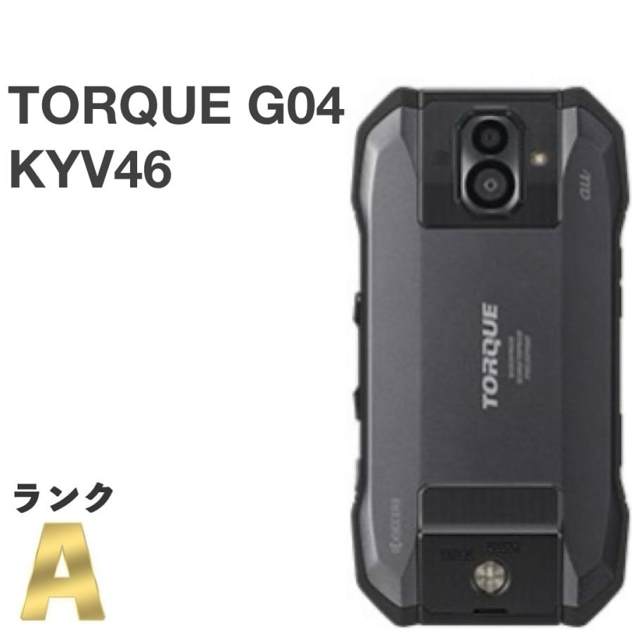 TORQUE 【美品】 G04 KYV46 ブラック au SIMロック解除済 64GB
