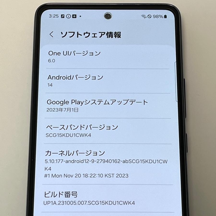 Galaxy A 【ジャンク】Galaxy A53 5G SCG15 オーサムブラック au