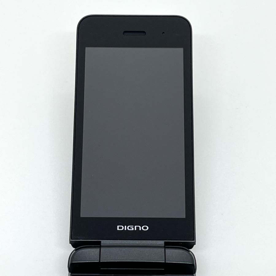 SoftBank ソフトバンク A202KC 黒 ガラケー 携帯電話 1台 ガラケー DIGNO ケータイ4 A202KC SIMフリーSIMロック解除済