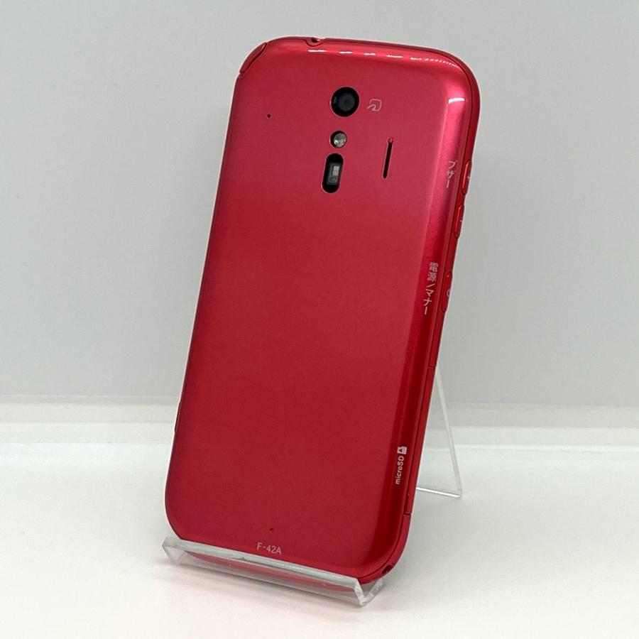 らくらくスマートフォン 【液晶美品】らくらくスマートフォン F