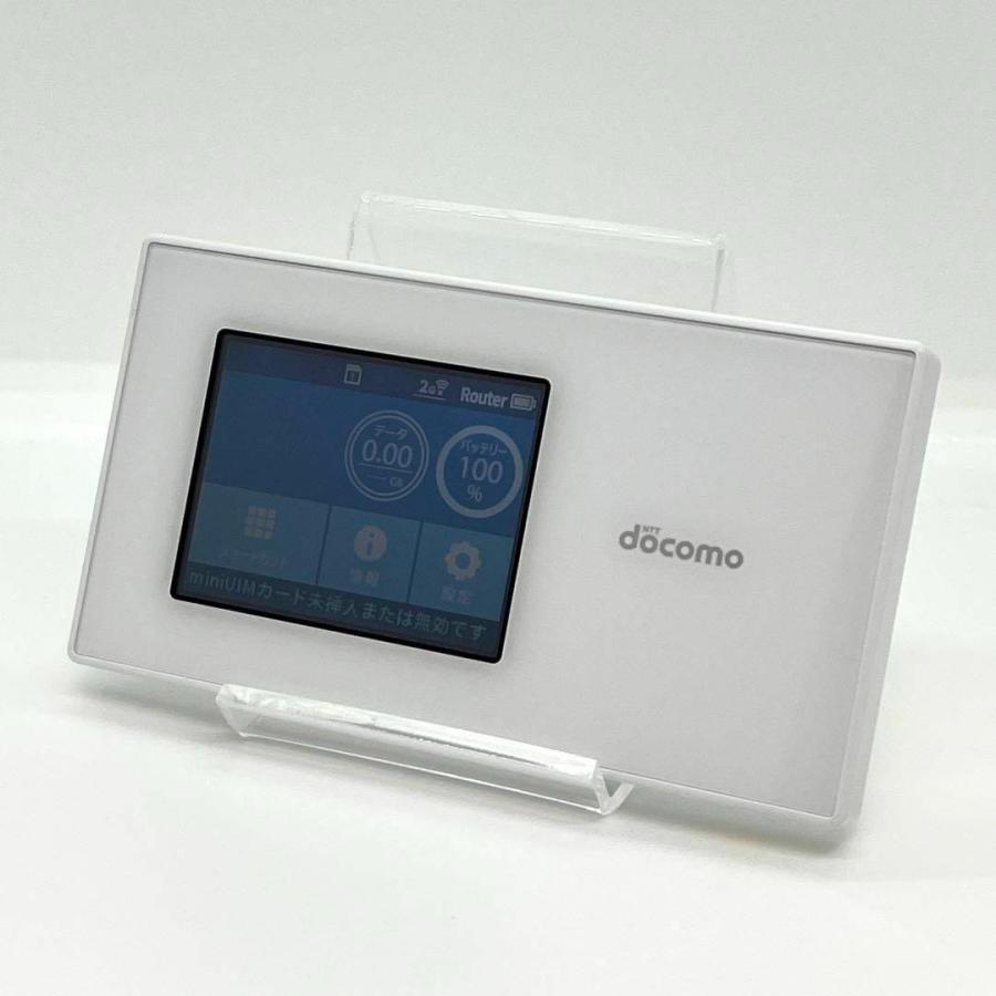 NTT docomo Wi-Fi STATION N-01H ホワイト docomo LTE モバイル