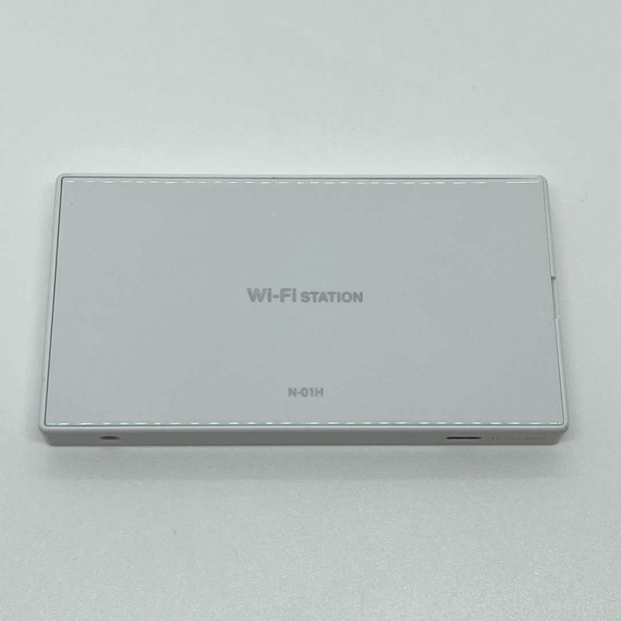 NTT docomo Wi-Fi STATION N-01H ホワイト docomo LTE モバイル