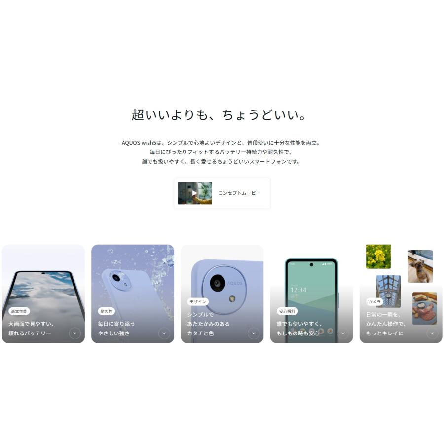 【ほぼ新品】AQUOS wish 5 未使用　ブラック スミ AQUOS wish 【新品同様】AQUOS wish5 SH-52F スミ ブラック