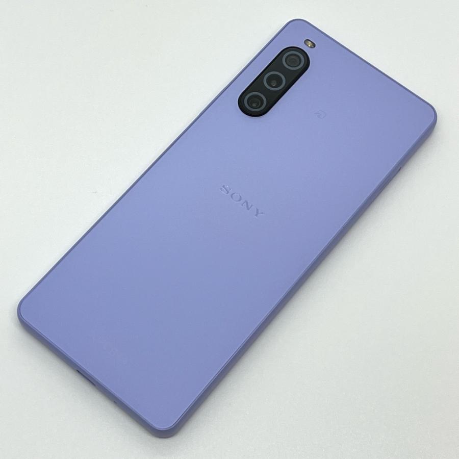 Xperia 10 V SIMフリー 128GB ラベンダー Xperia 10 V 【美品】Xperia SOG11 [ラベンダー] au版SIMフリー
