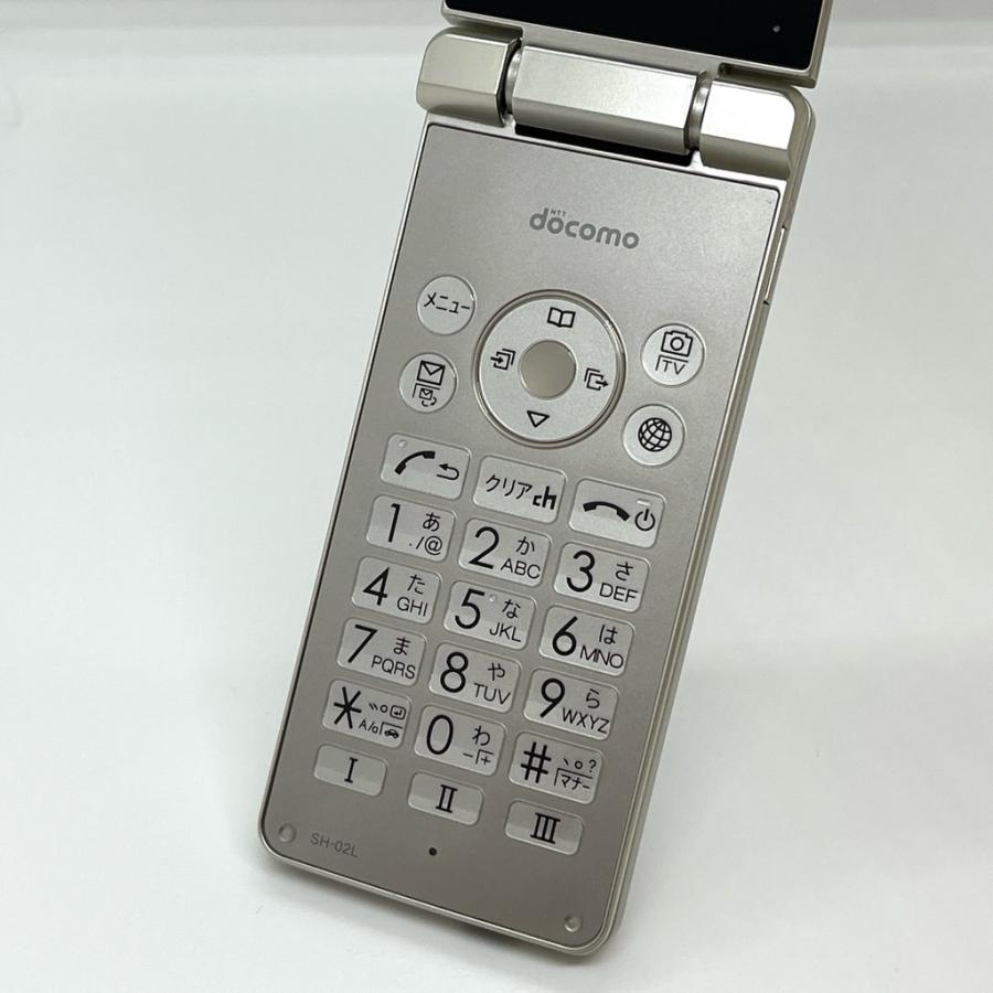 AQUOS - 美品 K159 ドコモ AQUOSケータイ SH-02K ガラホ simフリー AQUOS ケータイ SIMフリー☆ ドコモ AQUOSケータイ 4G SH-02K