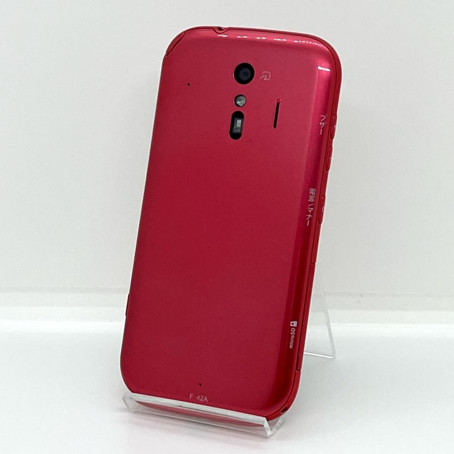 SIMフリー 本体 らくらくスマートフォン 64 GB 412 ピンク 電池良好