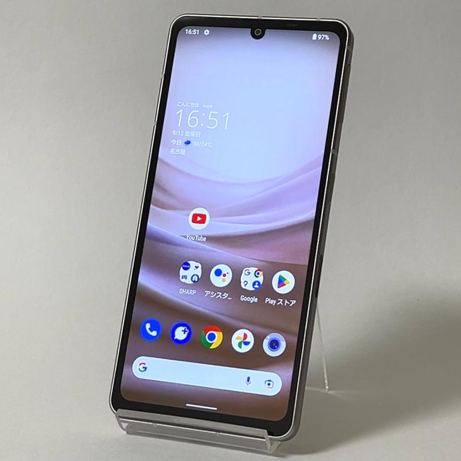 AQUOS sense 【訳あり】AQUOS sense7 SHG10 ライトカッパー au SIM