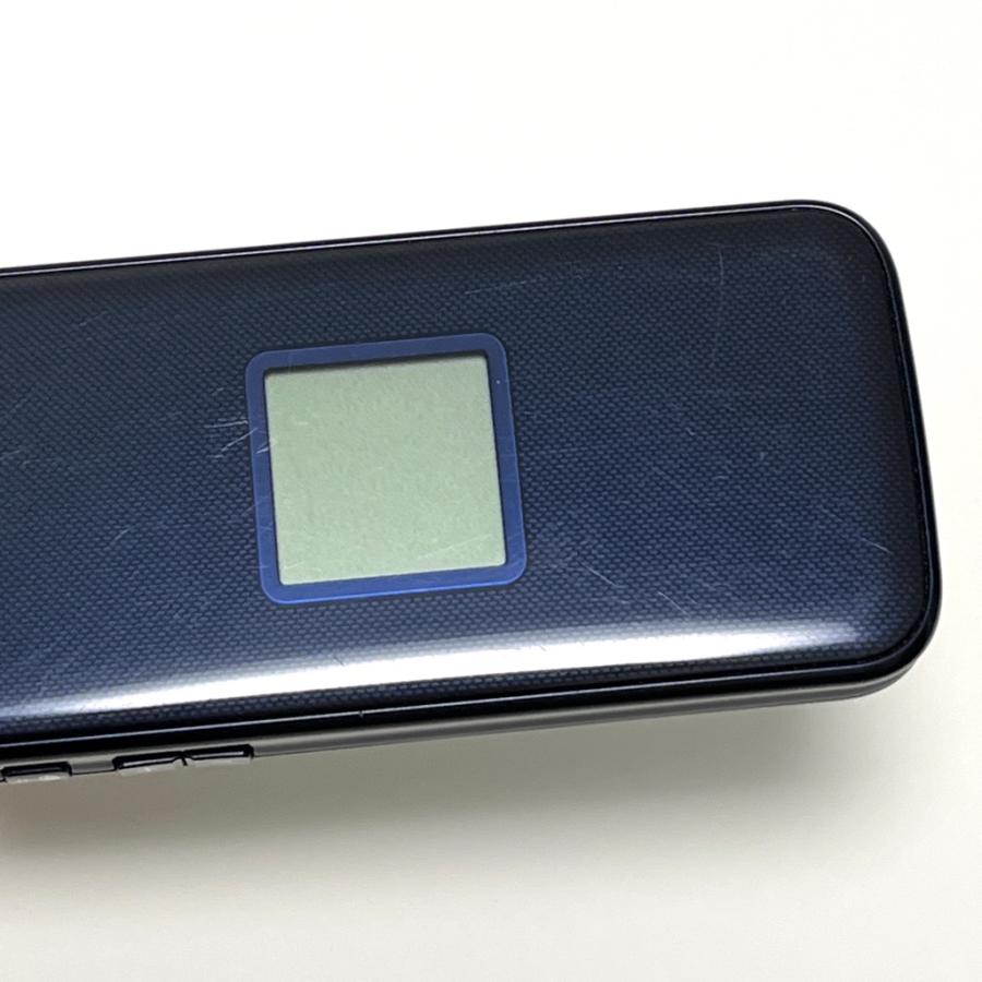 らくらくシリーズ 【良品】らくらくホン F-02J ネイビー ドコモ