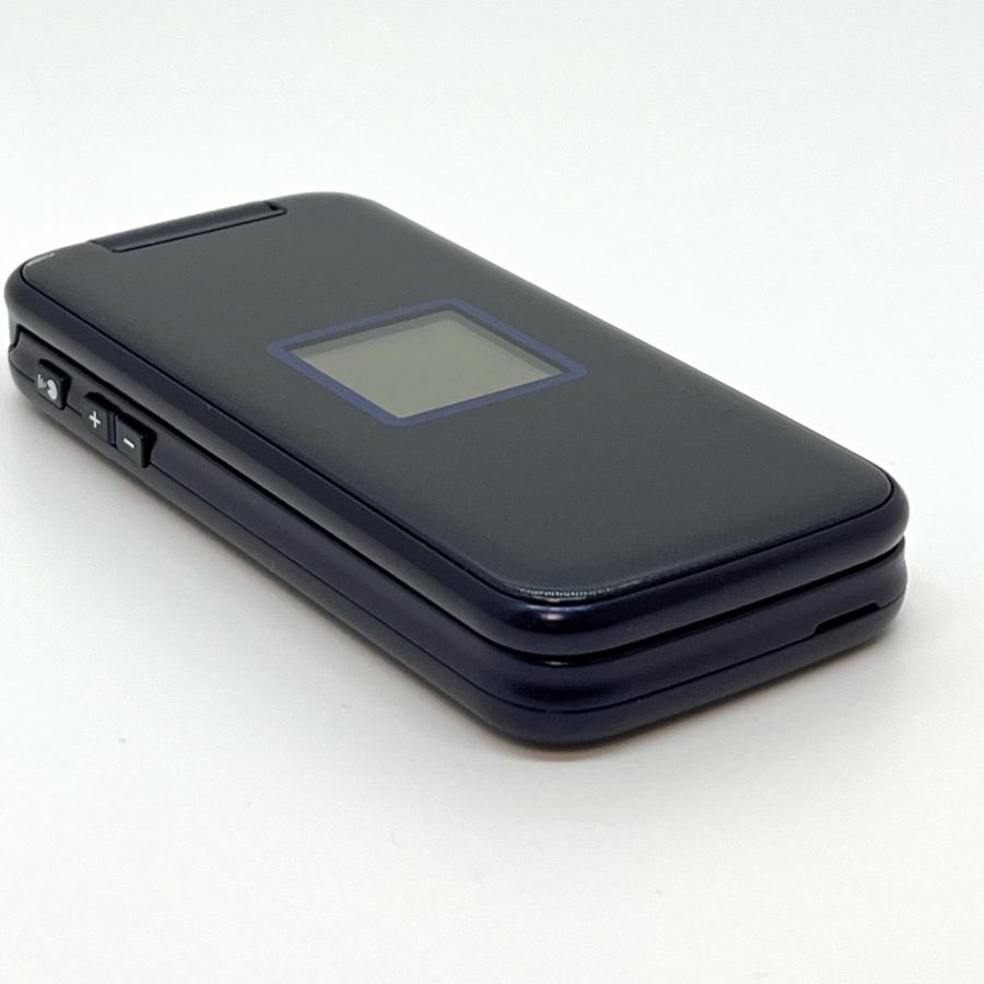 ★美品★ docomo らくらくホン ネイビー ガラケー F-01M ムスビー｜☆docomo らくらくホン F-01M ネイビー SIMロック解除