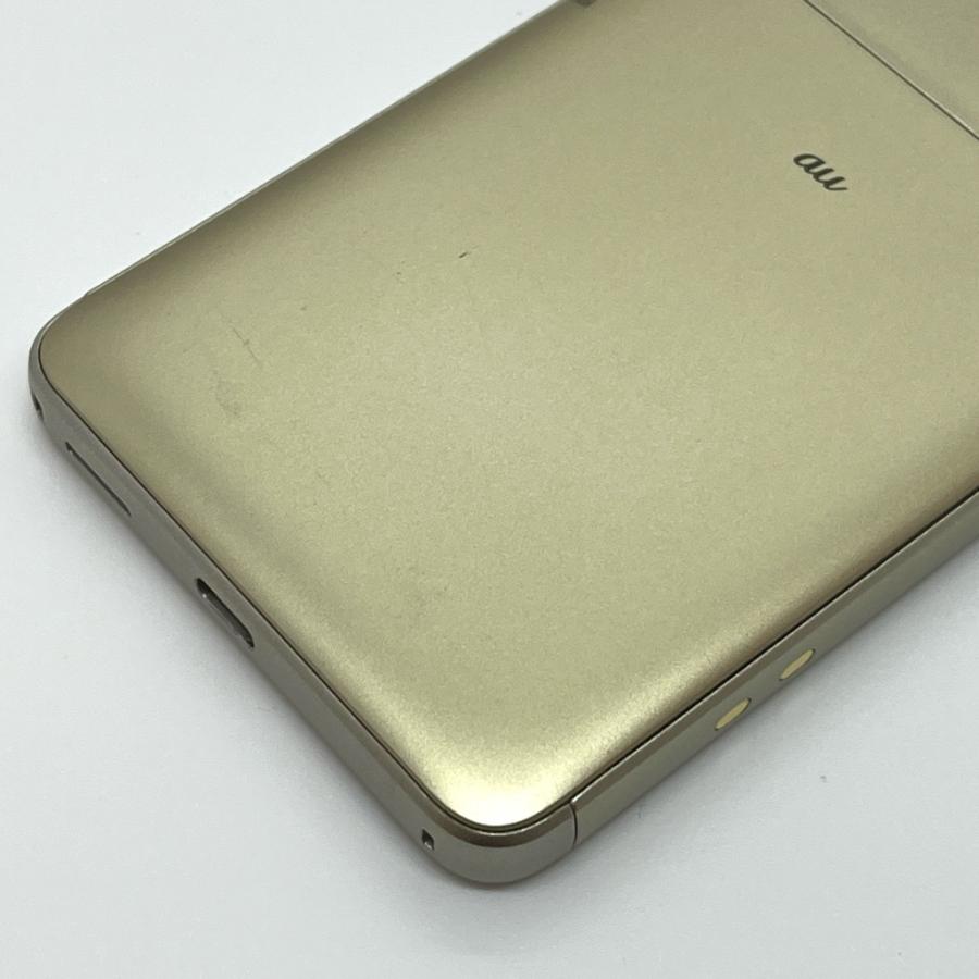 BASIO スマートフォン ゴールドau BASIO スマートフォン au ゴールド 約4 7インチ｜Yahoo!フリマ