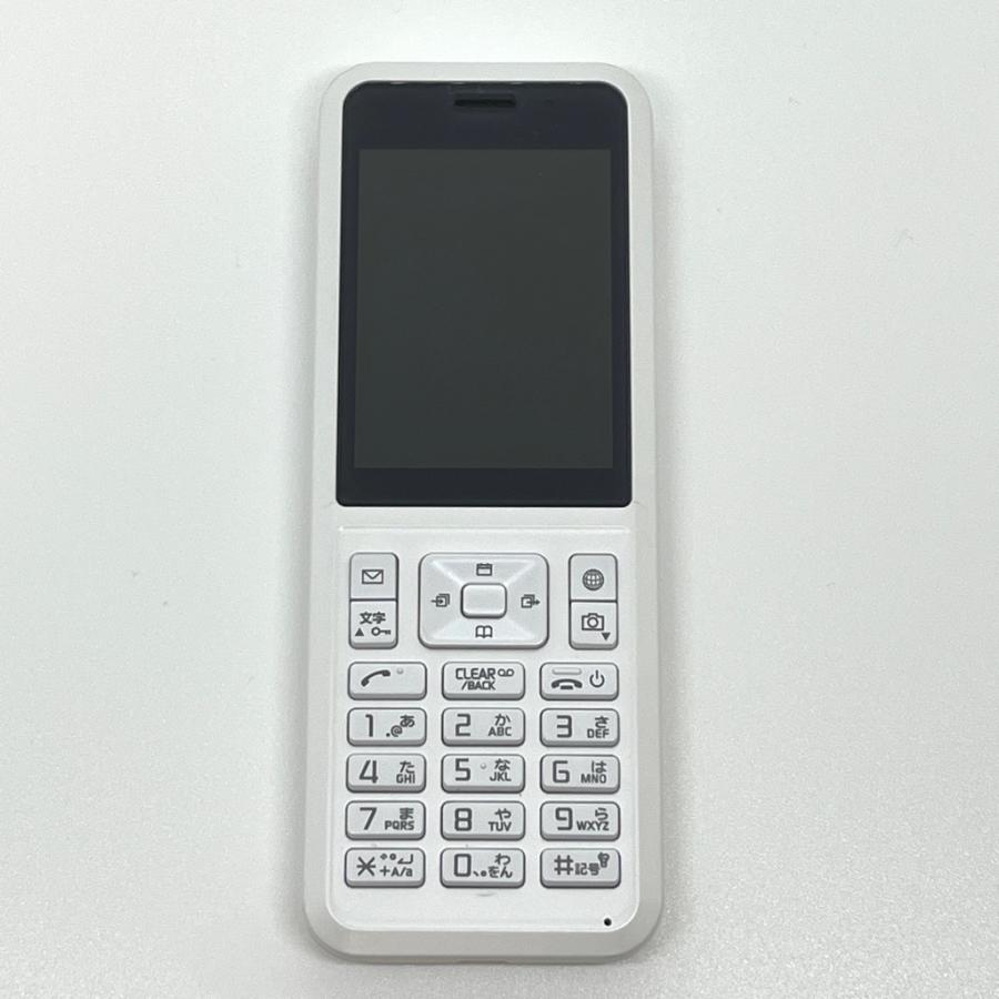 良品】ワイモバイル Simply 603SI ホワイト プリペイド ストレート