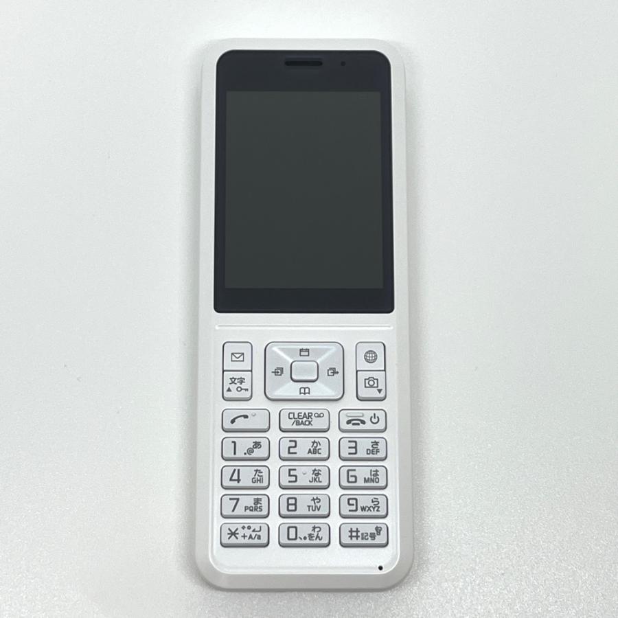 美品】ワイモバイル Simply 603SI ホワイト プリペイド ストレート