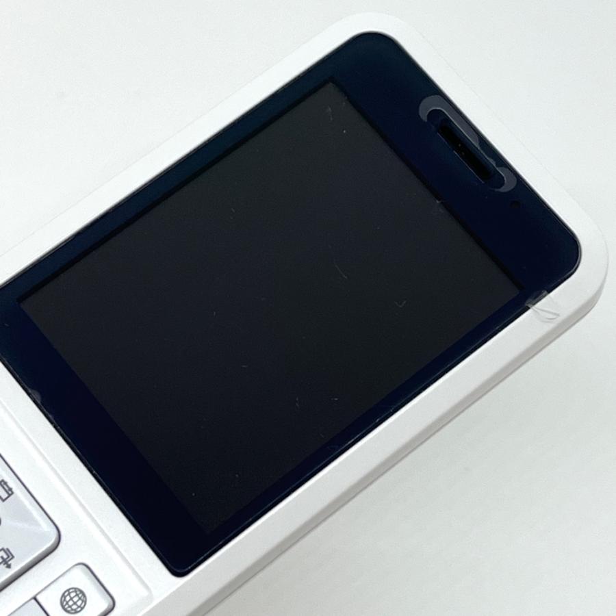 美品】ワイモバイル Simply 603SI ホワイト プリペイド ストレート