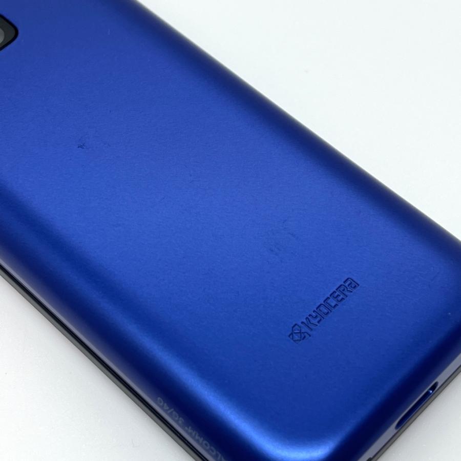 KYOCERA（京セラ） 【新品同様】希少 GRATINA KYF39 紺碧 au SIMロック