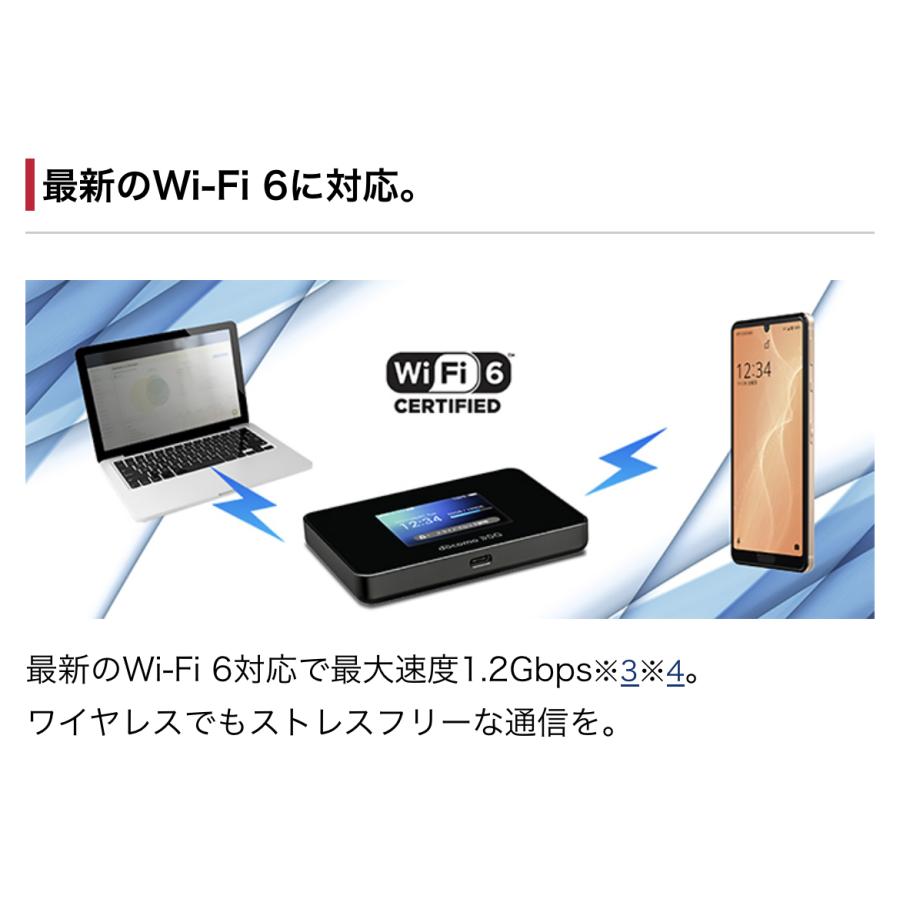 NTT docomo 【液晶美品】Wi-Fi STATION SH-52B ブラック docomo