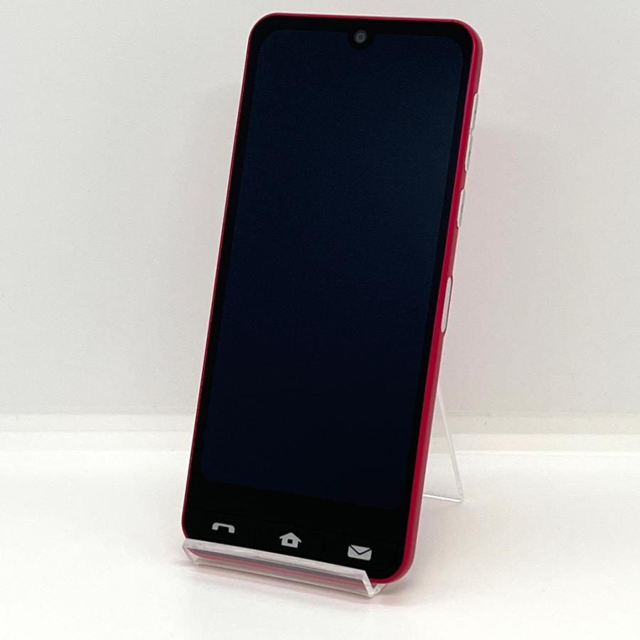 BASIO 【極美品】BASIO active SHG09 au SIMフリー 64GB／4GB レッド