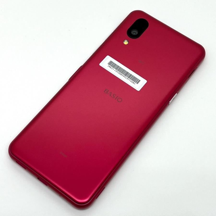BASIO 【極美品】BASIO active SHG09 au SIMフリー 64GB／4GB レッド