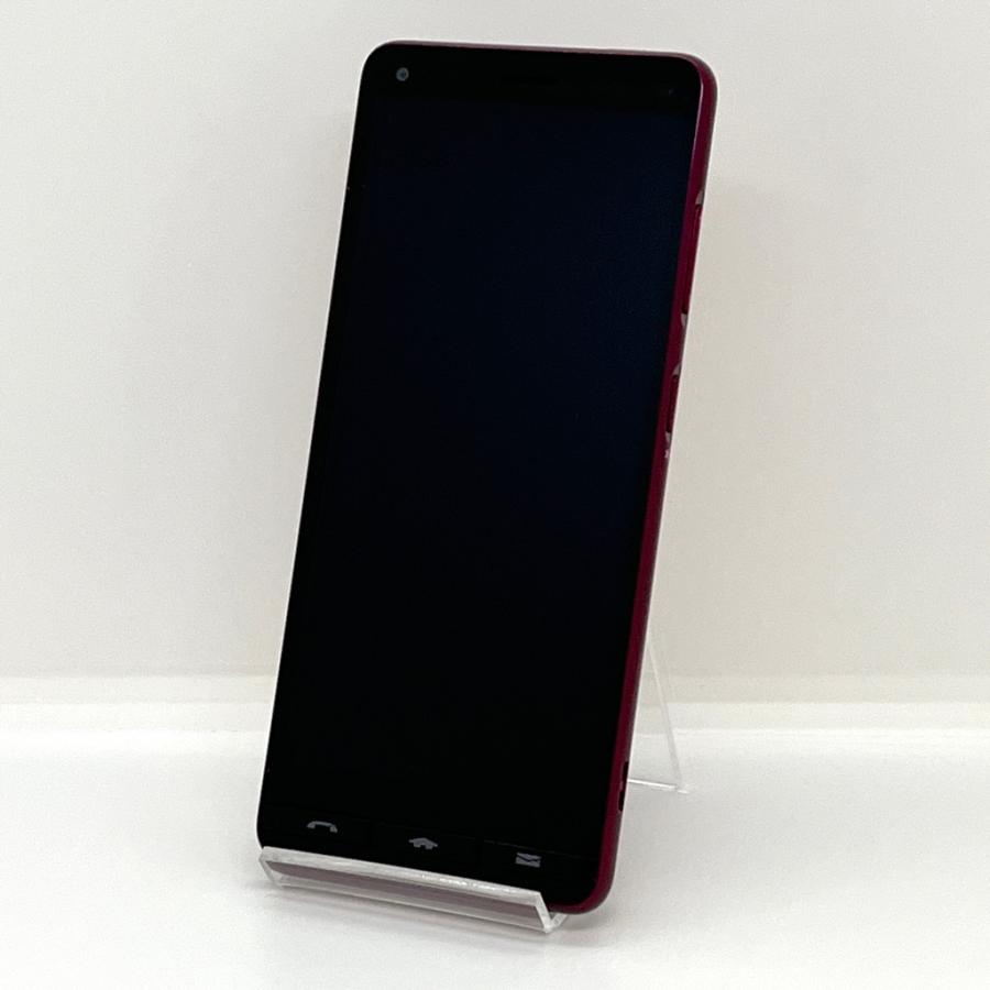 BASIO 【美品】BASIO KYV47 au SIMロック解除済 32GB／3GB ワイン