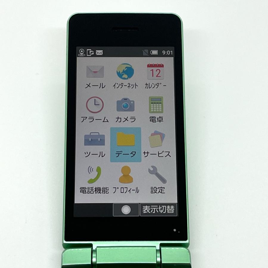 AQUOS ケータイ 【良品】AQUOS ケータイ3 806SH グリーン ワイモバイル