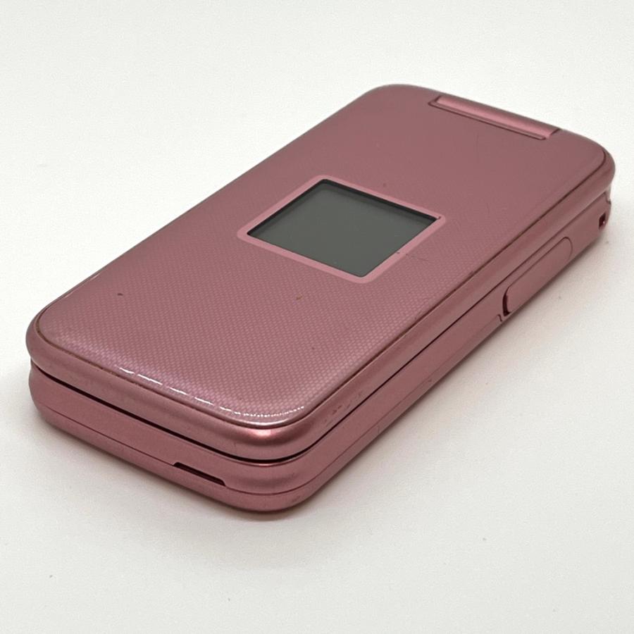 らくらくシリーズ 【液晶美品】らくらくホン F-02J ピンク ドコモ SIM