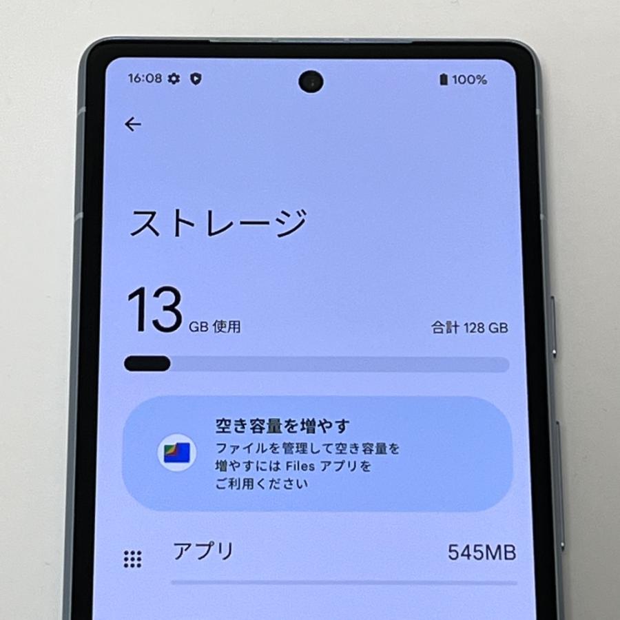 Google Pixel 【新品同様】Google 7a au SIMフリー 128GB／8GB Sea 5G
