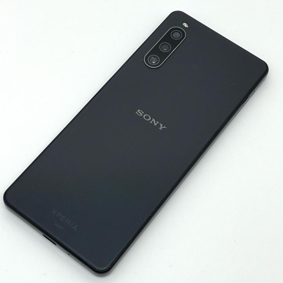 SIMフリー Xperia 10 IV SOG07 ブラック 完済済 中古 Xperia 10 IV 【美品】Xperia SOG07 au SIMフリー 128GB／6GB ブラック