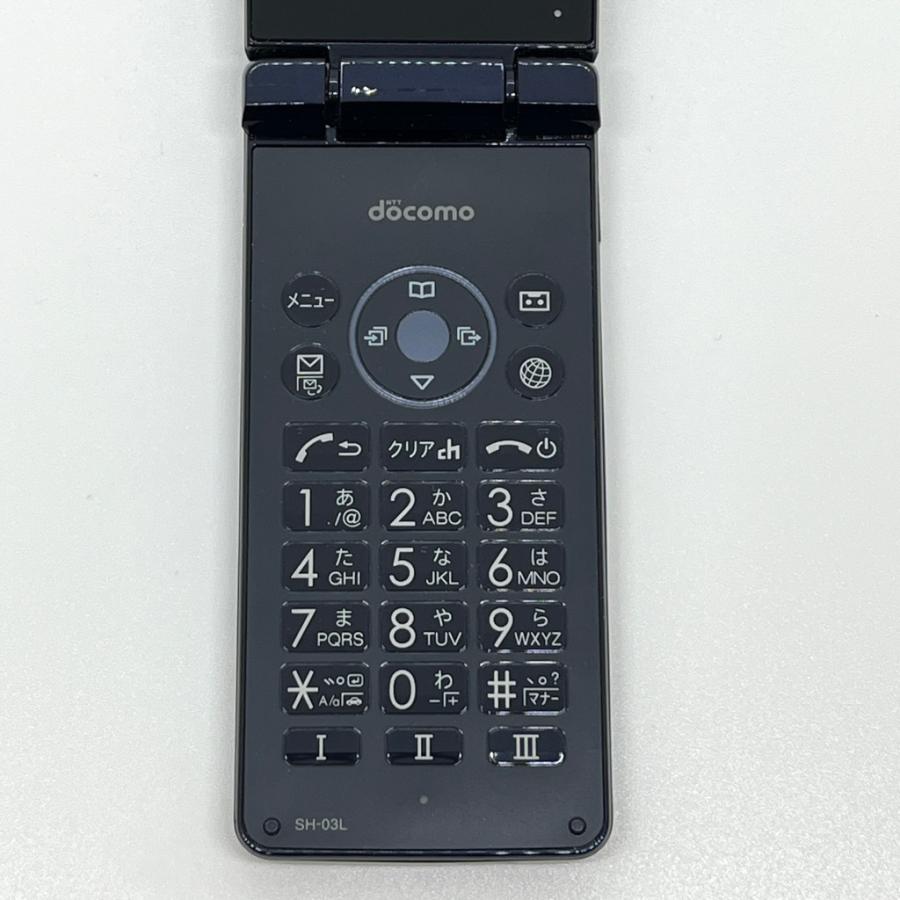 AQUOS ケータイ 【液晶美品】AQUOS カメラレスケータイ SH-03L