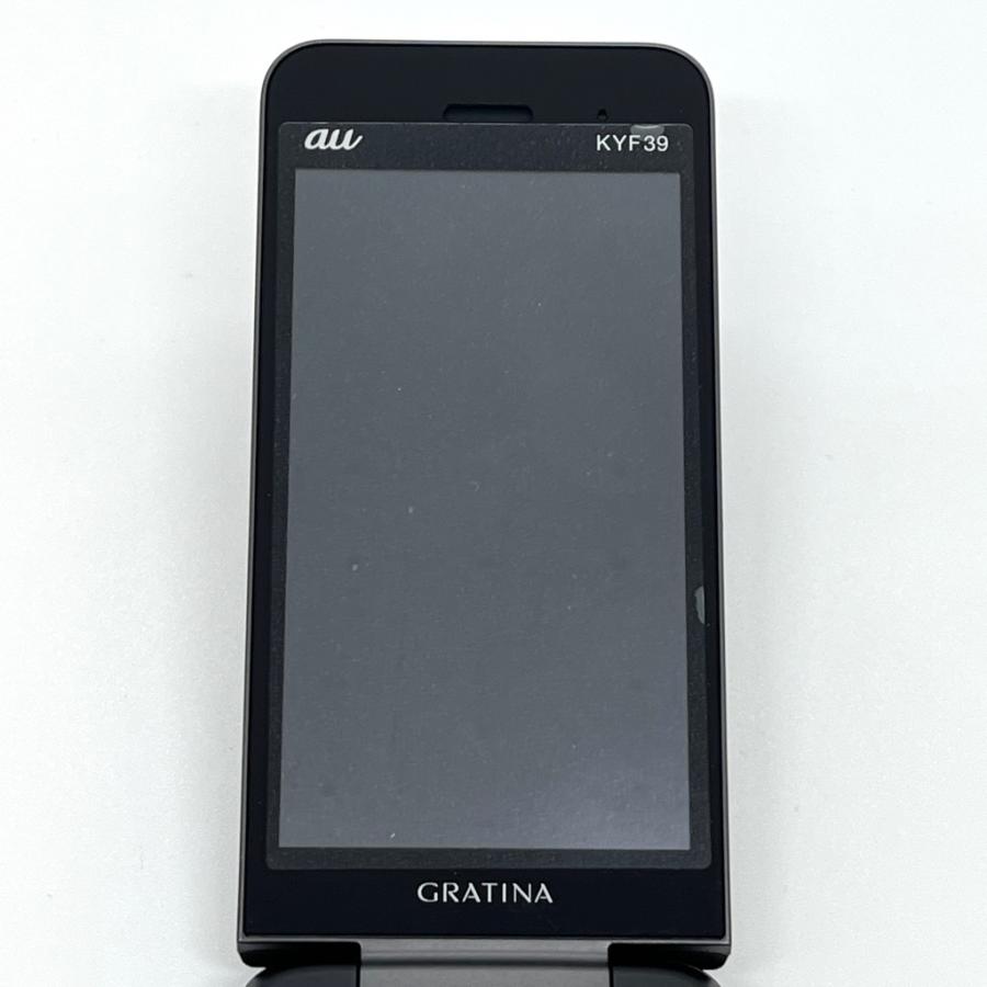 KYOCERA（京セラ） 【美品】GRATINA KYF39 墨 au SIMロック解除済 4G