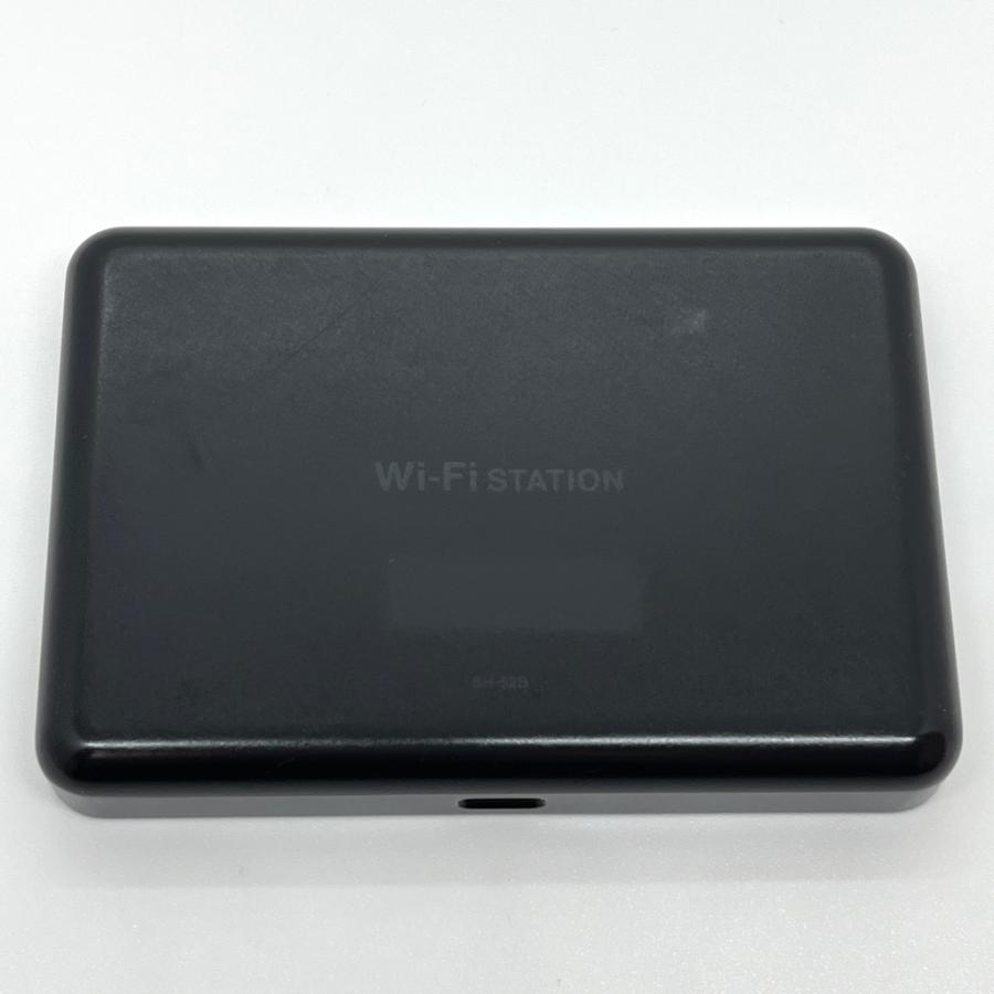 NTT docomo 【中古】Wi-Fi STATION SH-52B ブラック docomo バッテリー