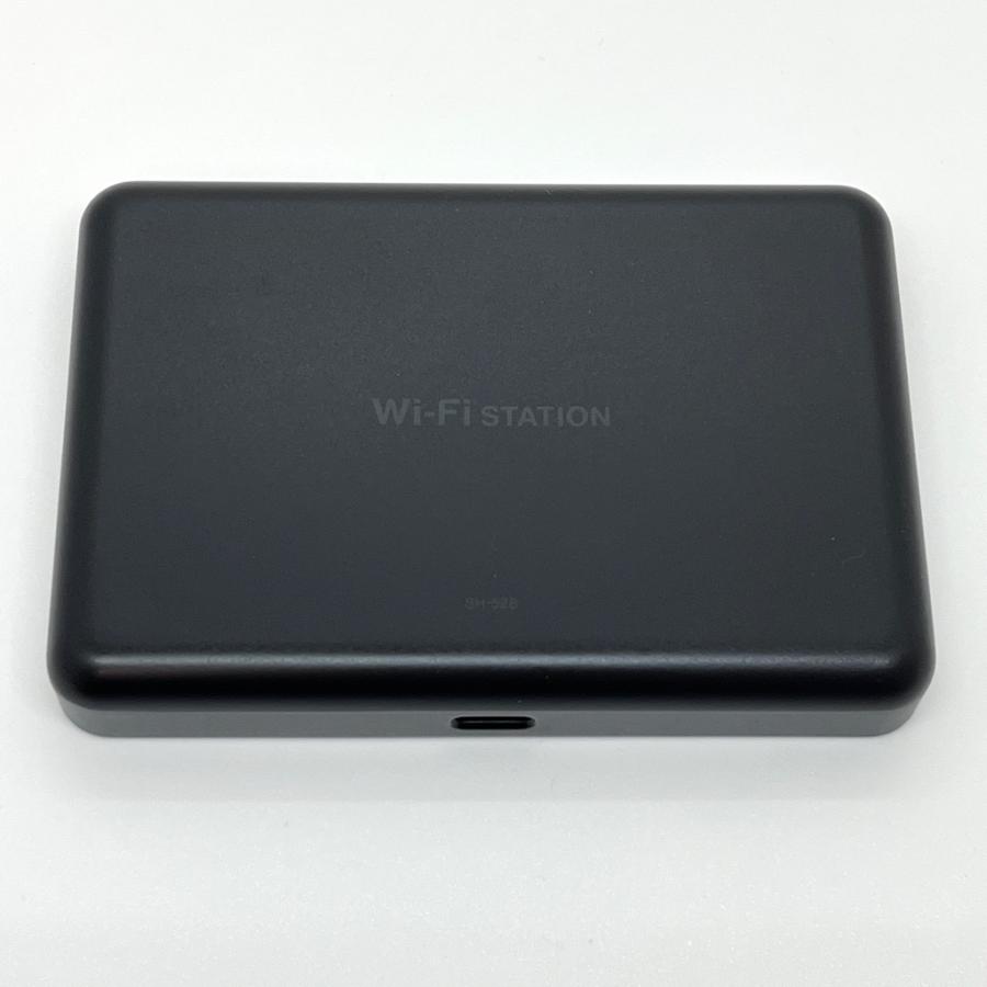 NTT docomo 【良品】Wi-Fi STATION SH-52B ブラック docomo バッテリー