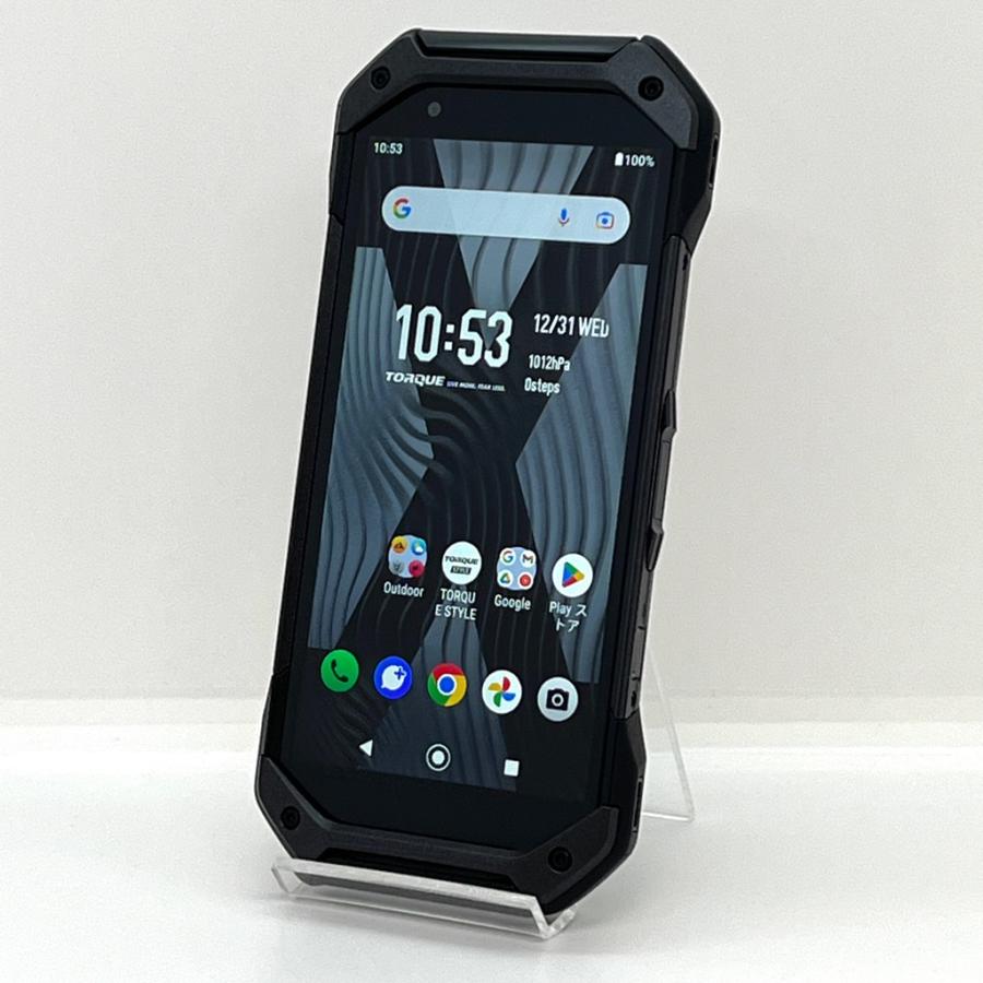 TORQUE 5G ブラック 本体　新品 TORQUE 【極美品】TORQUE 5G KYG01 au SIMロック解除済 128GB／6GB