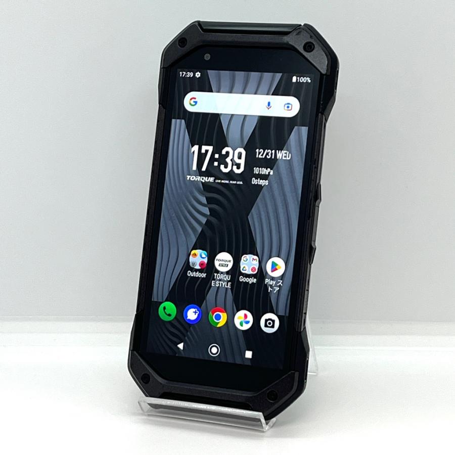 TORQUE 5G KYG01 au SIMロック解除済 128GB／6GB ブラック