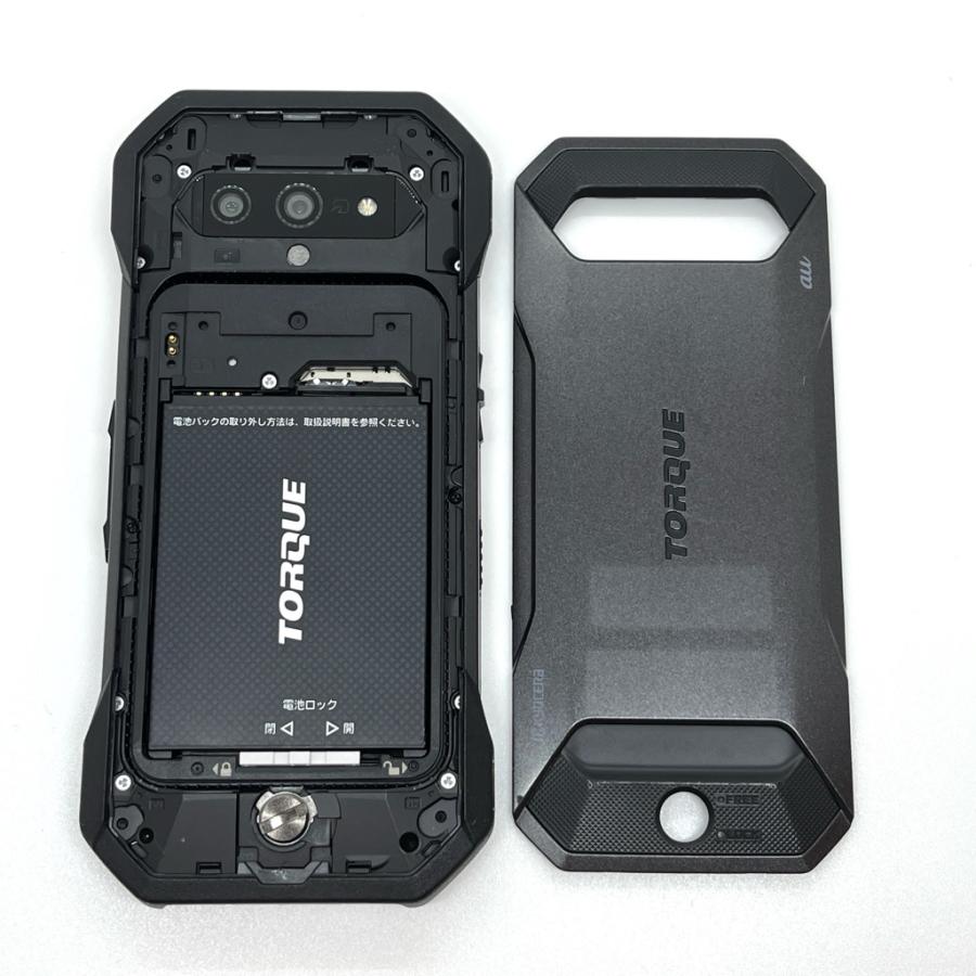 TORQUE 5G KYG01 au SIMロック解除済 128GB／6GB ブラック