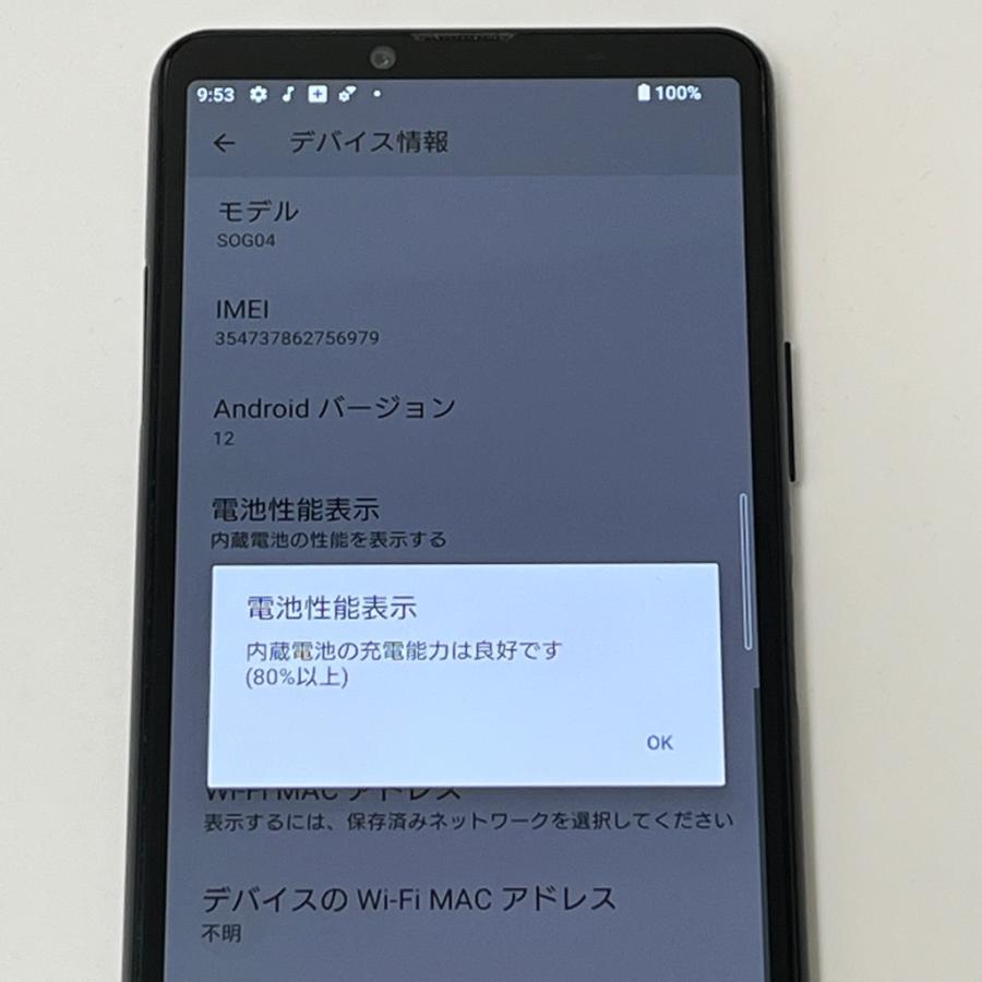 Xperia 10 III 【中古】Xperia SOG04 au SIMロック解除済 128GB／6GB