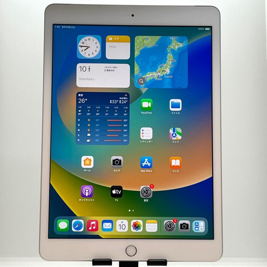 美品 iPad 第8世代 32GB シルバー docomo SIMフリー Wi-Fi＋Cellular 