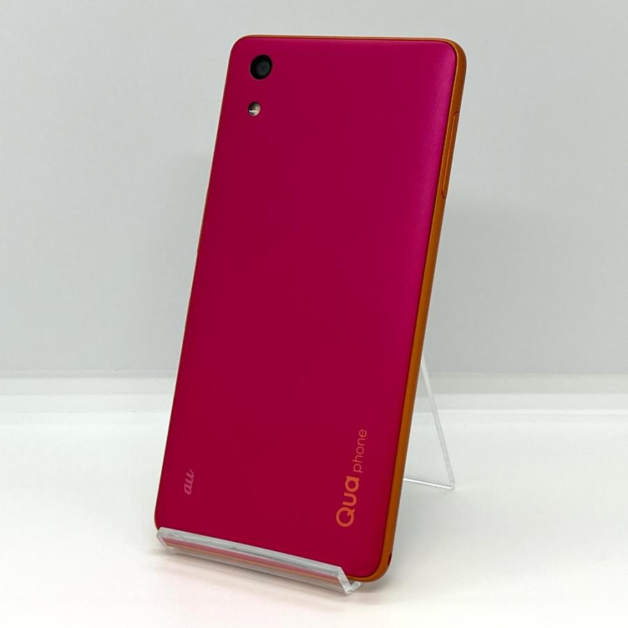 京セラ Qua phone QZ KYV44 カシスピンク【外装難あり品】 KYOCERA（京セラ） KYV44 Qua phone QZ カシスピンク SIMフリー au