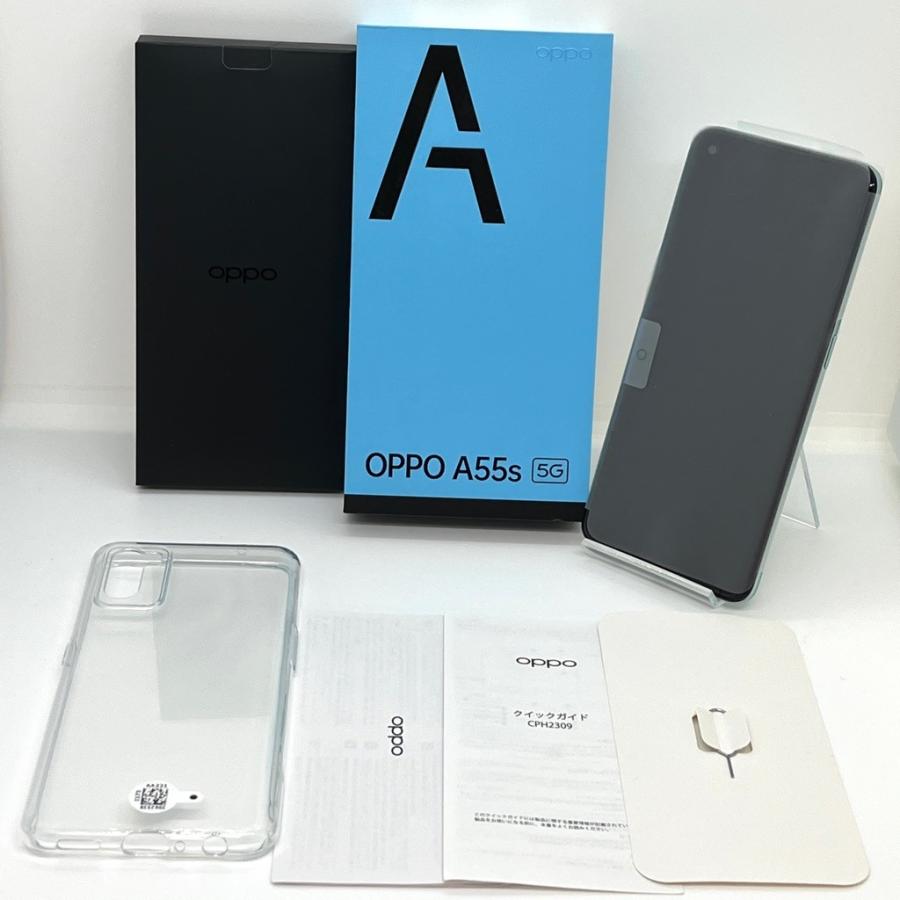 OPPO A55s 5G CPH2309 4GB/64GB SIMフリー SIMフリー】OPPO A55s 5G グリーン「CPH2309GR」Snapdragon 480 5G 6.5