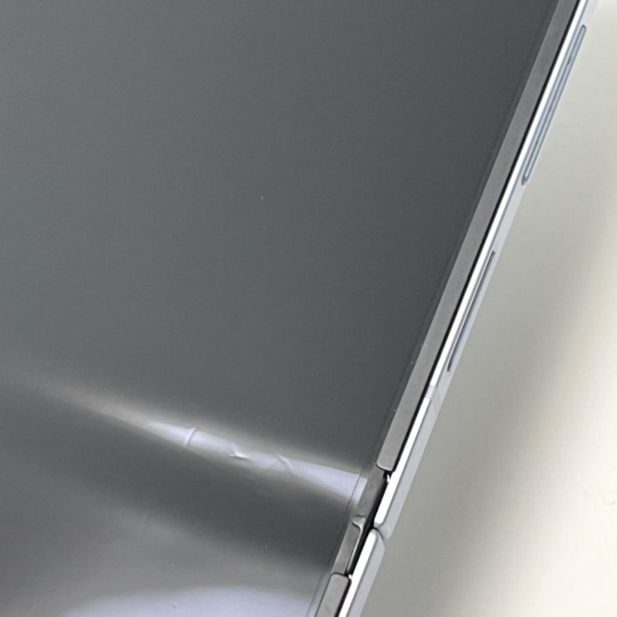 極美品】Galaxy Z Flip6 SCG29 au SIMフリー 256GB／12GB ブルー 白