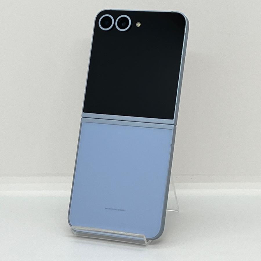 【極美品】 Galaxy Z Flip6 SCG29 au SIMフリー ブルー 極美品】Galaxy Z Flip6 SCG29 au SIMフリー 256GB／12GB ブルー 白