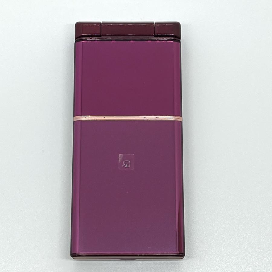 auガラスマ KYF35 simロック解除済み 美品】MARVERA KYF35 au SUMロック解除済 4G LTE ワインレッド