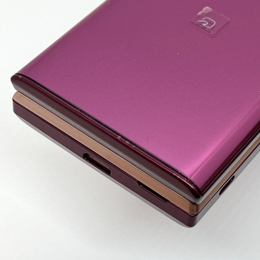 美品】MARVERA KYF35 au SUMロック解除済 4G LTE ワインレッド