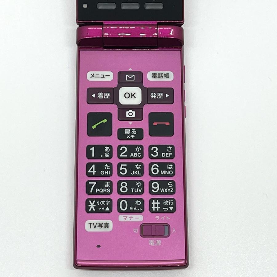 極美品 au かんたんケータイ KYF38 ワインレッド SIMロック解除済 かんたんケータイ KYF38 au SIMロック解除済 ワインレッド 4G LTE 白