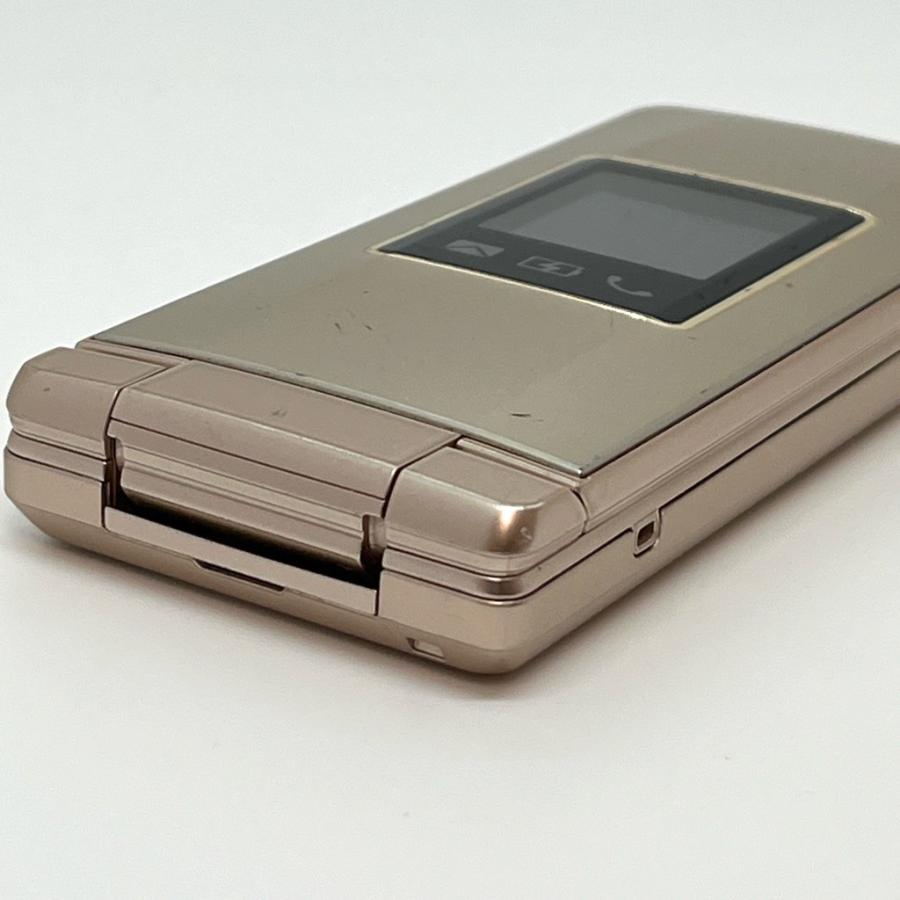 かんたん携帯10 807SH ゴールド ソフトバンク SIMロック解除済 AQUOS