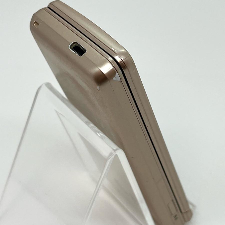 かんたん携帯10 807SH ゴールド ソフトバンク SIMロック解除済 AQUOS