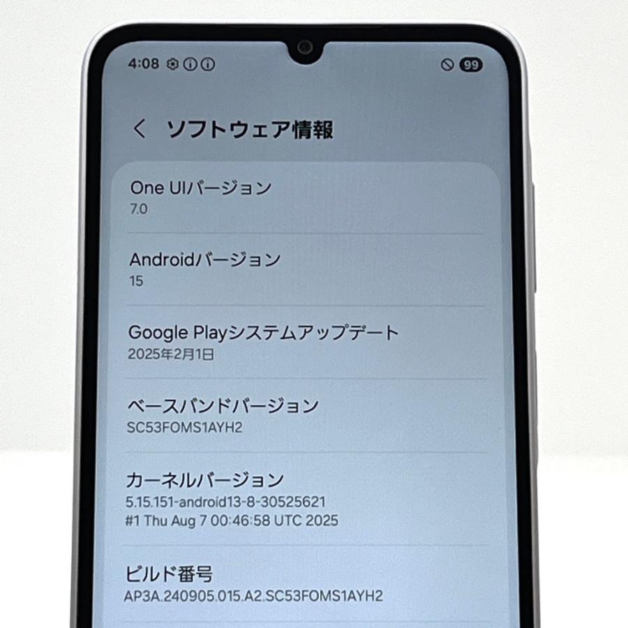新品同様】Galaxy A25 5G SC-53F ライトブルー docomo SIMフリー 64GB