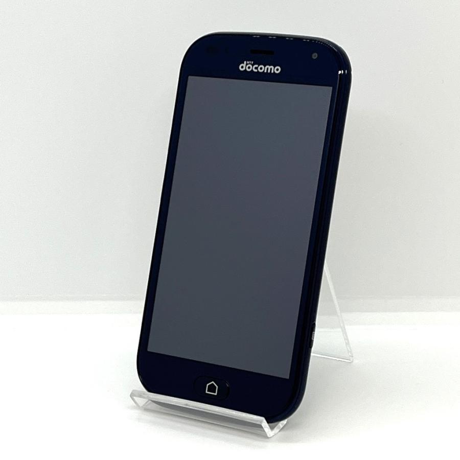 新品同様】らくらくスマートフォン F-42A ネイビー docomo SIMフリー